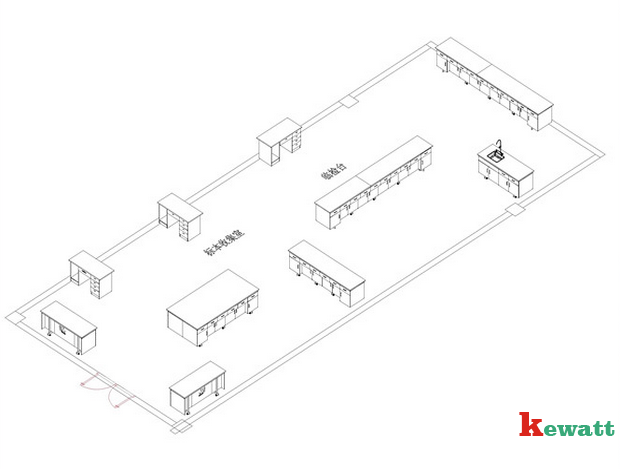 免疫實(shí)驗室3D設計圖