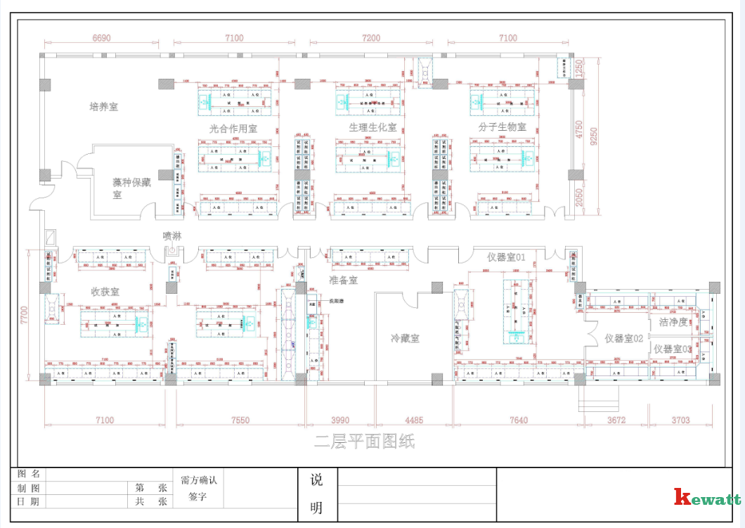 DNA實(shí)驗室設計效果圖